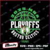 Boston 2025 Playoffs NBA Game Time Basketball Svg