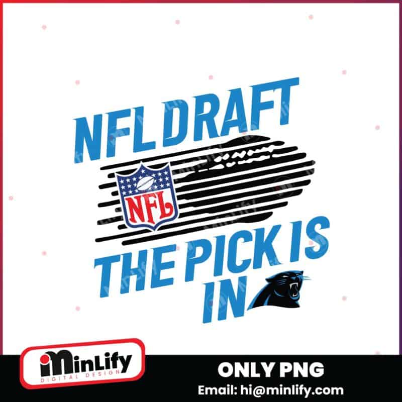 Carolina Panthers NFL Draft 2025 The Pick Is In Png