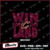 Cleveland Cavaliers Playoff Mantra 2025 Svg