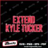 Extend Kyle Tucker Chicago Cubs SVG Printable