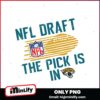 Jacksonville Jaguars NFL Draft 2025 The Pick Is In Png