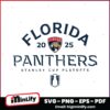 2025 Stanley Cup Playoffs Florida Panthers SVG