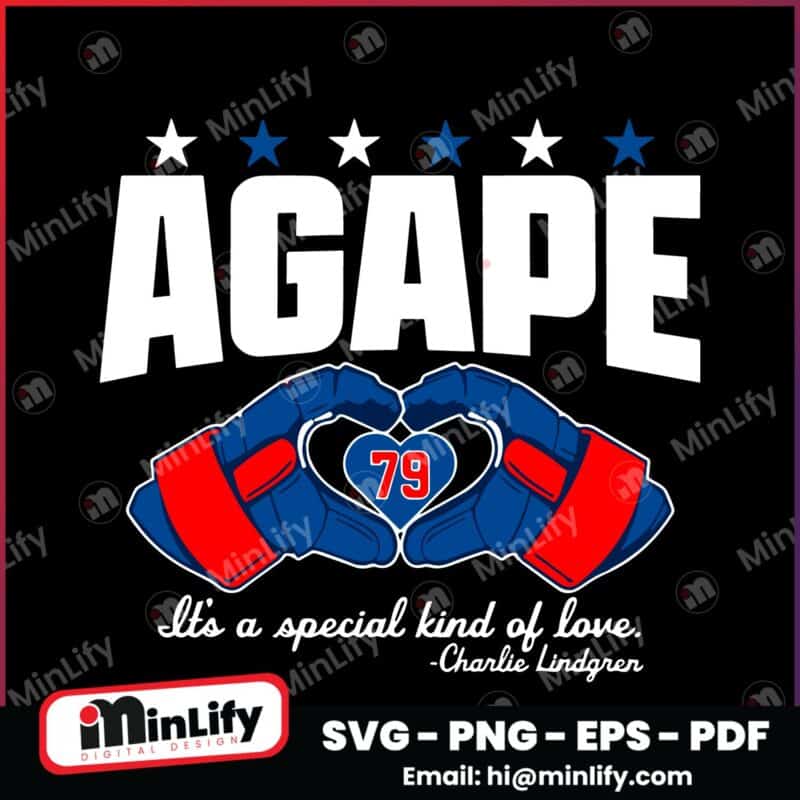 Agape Love Charlie Lindgren 79 SVG
