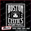 Boston Celtics Sportiqe Mens Basketball 1946 SVG