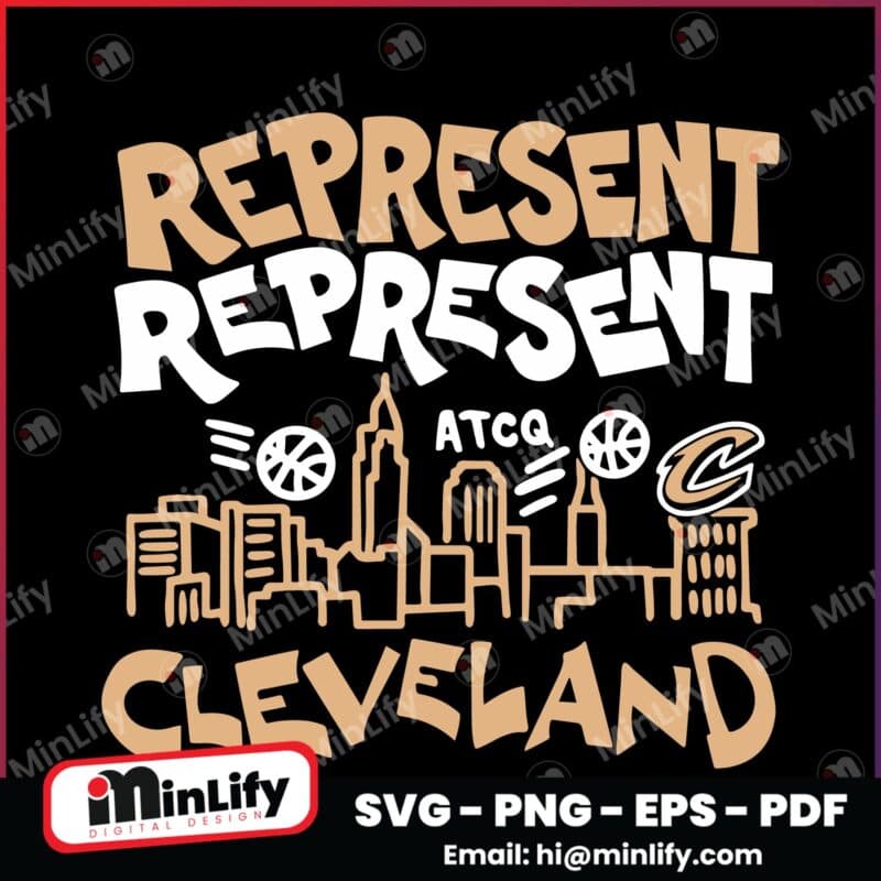 Cleveland Cavaliers Represent SVG