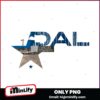 Dallas Cowboys 2025 NFL Draft Cluster Football PNG