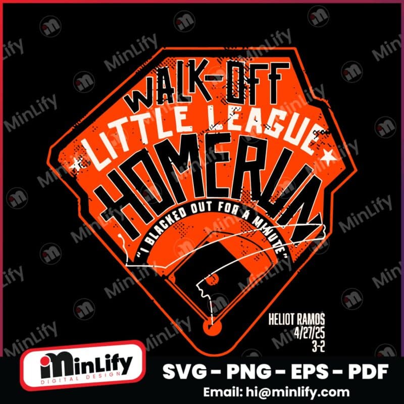 Heliot Ramos Walk Off Inside The Park Home Run SVG