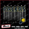Indiana Pacers Repeat Basketball Playoffs 2025 SVG