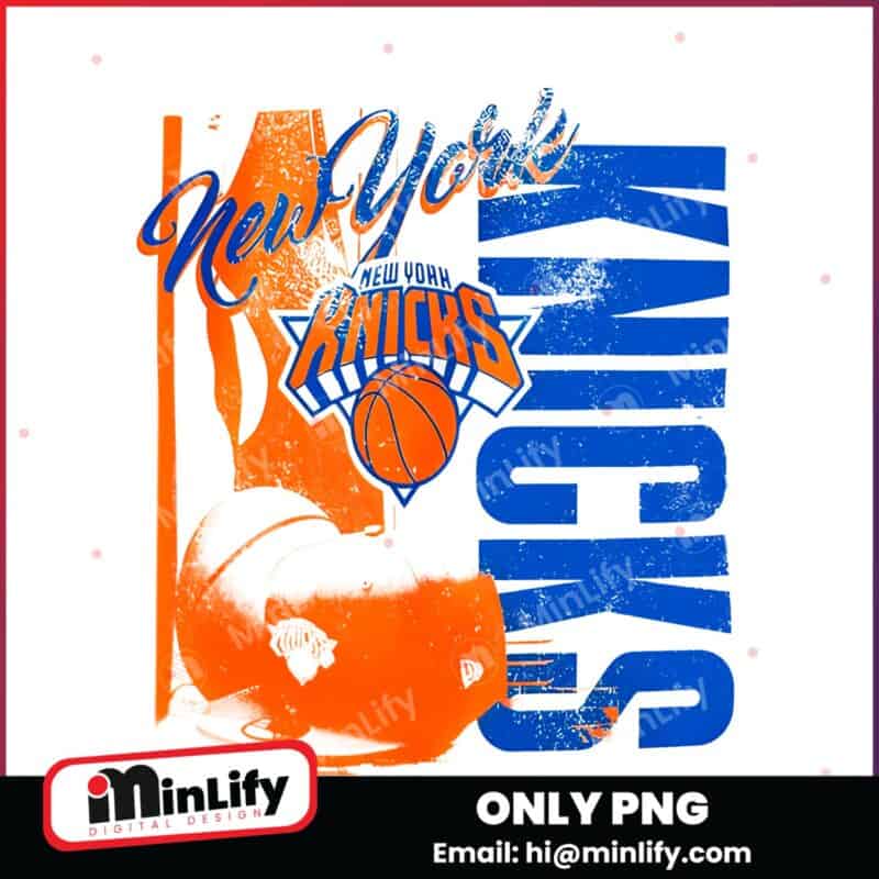 New Era Knicks Eastern Conference Atlantic Division PNG