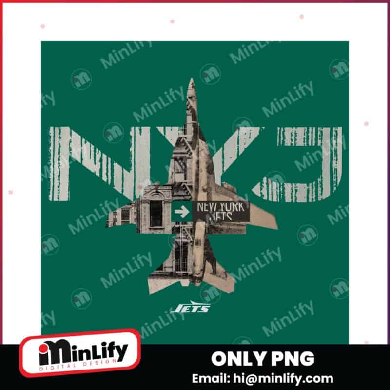 New York Jets 2025 NFL Draft Cluster PNG Sublimation
