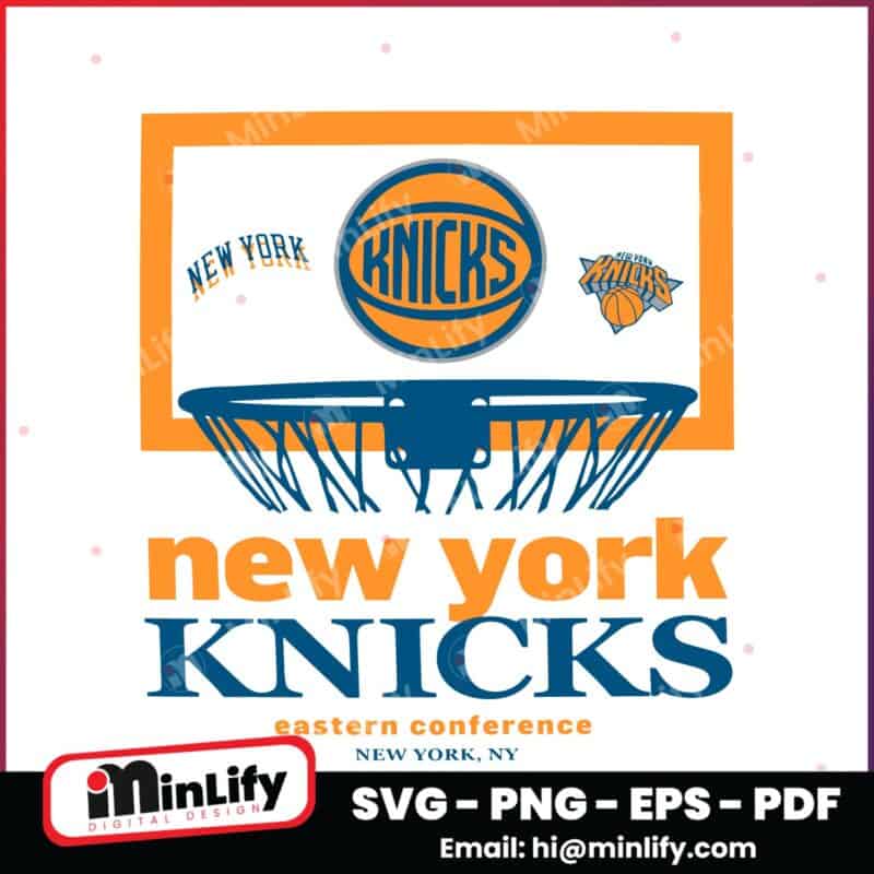 New York Knicks 47 City Edition Backboard Franklin SVG