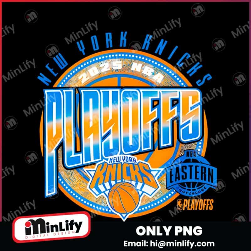 New York Knicks Basketball 2025 Playoffs Nba PNG