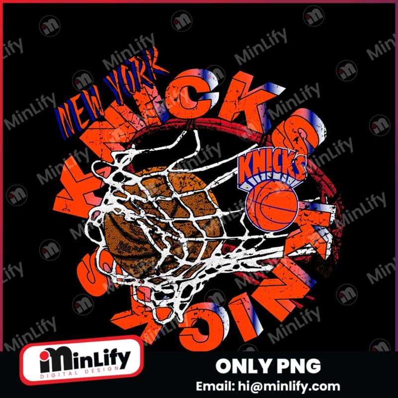 New York Knicks Mitchell Ness Preschool In The Net PNG