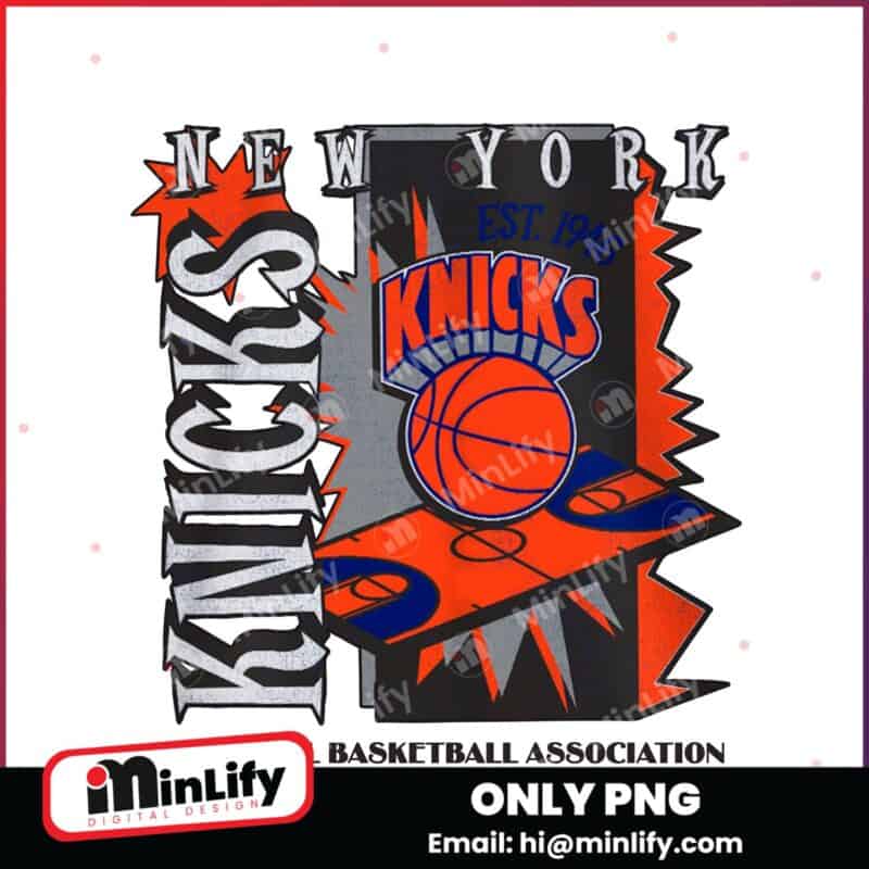 New York Knicks Mitchell Ness Youth Retro 90S PNG