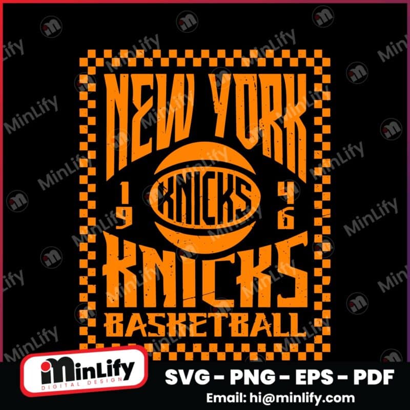 New York Knicks Sportiqe Mens Bono Basketball SVG