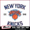 New York Knicks Team Heritage Est 1946 SVG