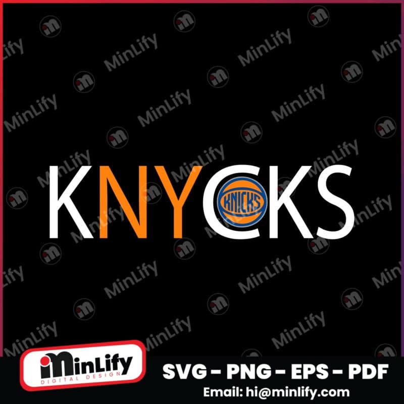 New York Knicks Team Pride Basketball SVG
