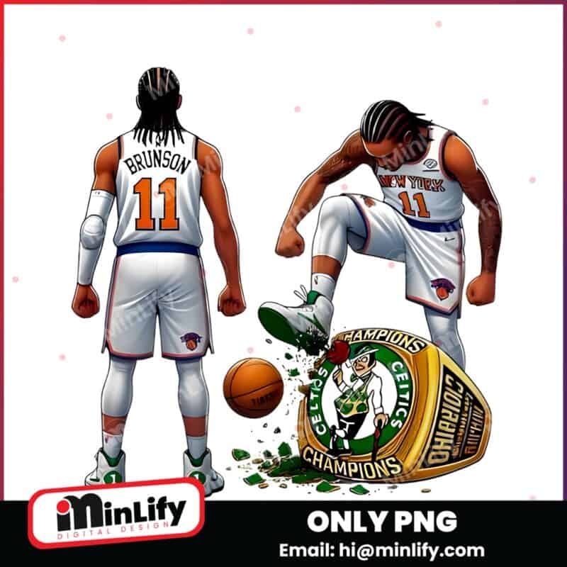 New York Knicks Trample Boston Celtics Nba Playoffs 2025 PNG