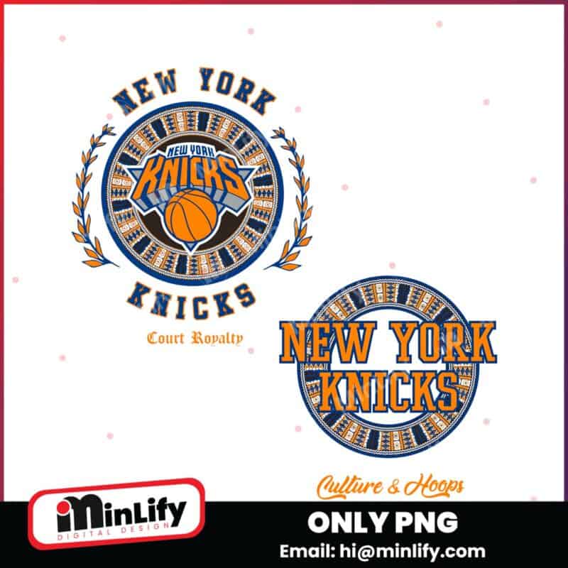 New York Knicks Two Hype Worldwide Collection Premium PNG