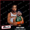 New York Knicks X Boston Celtics 2025 Nba Playoffs PNG