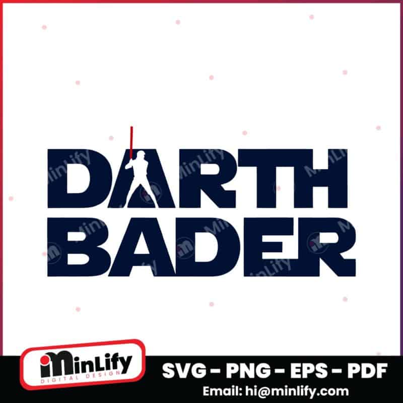 New York Yankees Harrison Bader Darth Bader SVG