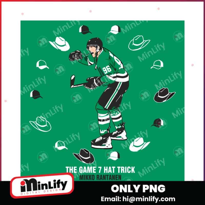 Nice The Game Seven Hat Trick Mikko Rantanen PNG
