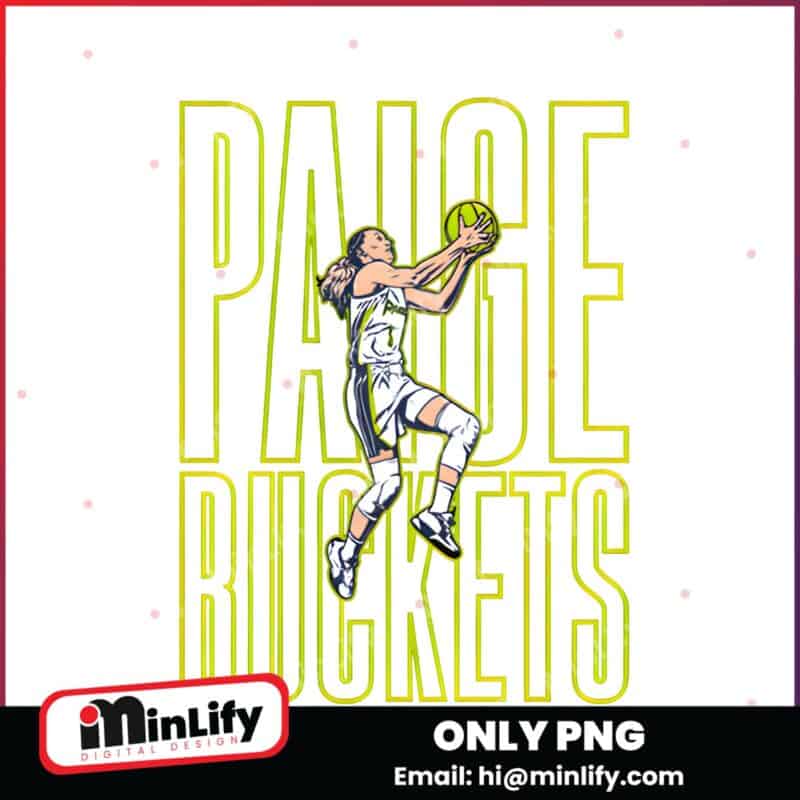 Paige Bueckers Buckets Action Dallas PNG