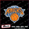 Vintage New York Knicks Distressed Team Logo SVG