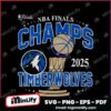 2025 Nba Finals Minnesota Timberwolves Championship SVG