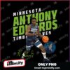 Anthony Edwards Minnesota Timberwolves Player Signature PNG