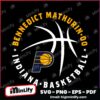 Bennedict Mathurin Indiana Pacers Basketball Player Ball SVG
