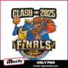 Clash Of 2025 Indiana Pacers Vs Thunder Nba Finals Basketball Vintage PNG