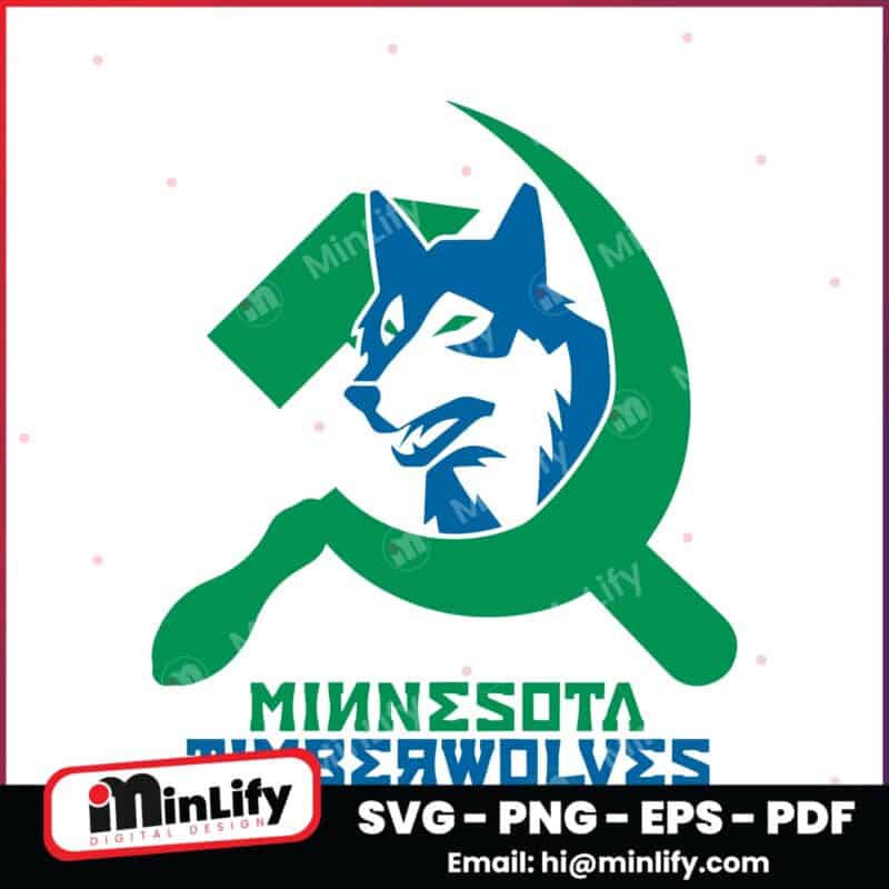 Communist Minnesota Timberwolves Nba Playoffs SVG