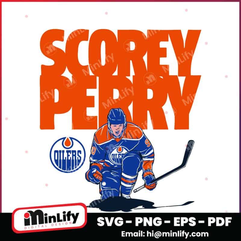 Corey Perry Edmonton Oilers Scorey Perry SVG