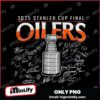 Edmonton Oilers Signatures Stanley Cup Final 2025 Champions PNG