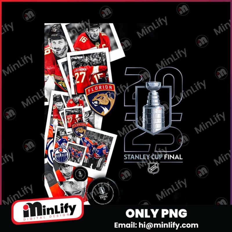 Florida Panthers 2025 Stanley Cup Final Official Game Program PNG