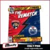 Florida Panthers Vs Edmonton Oilers Comic 2025 Stanley Cup Final PNG