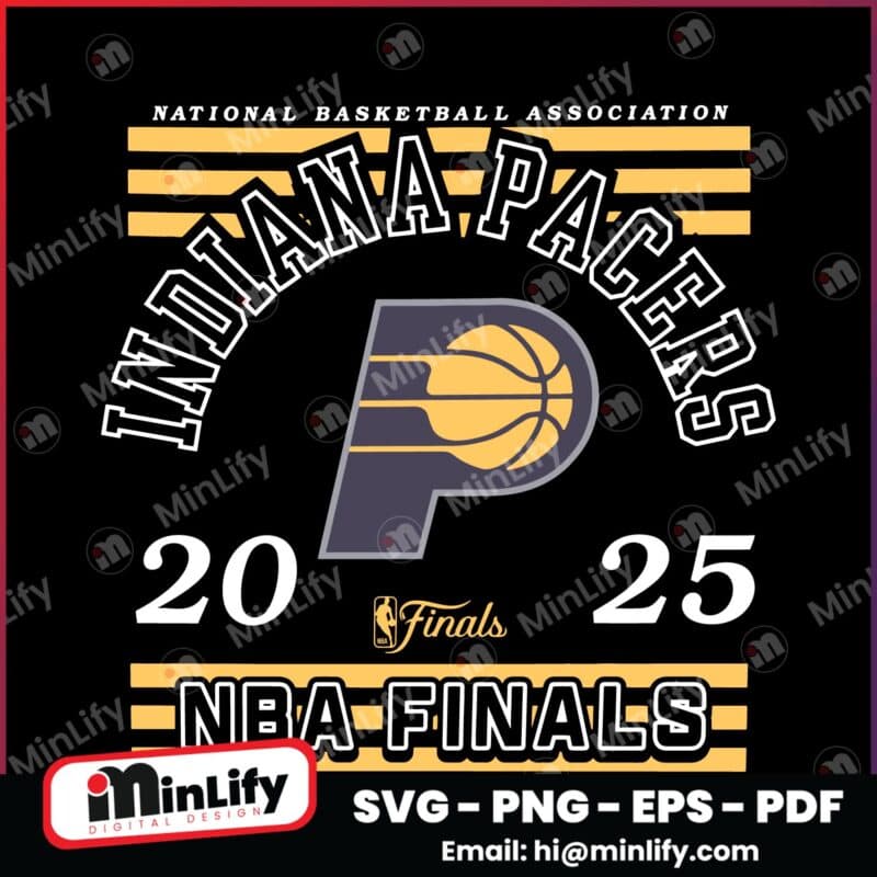 Indiana Pacers 2025 Nba Finals Team Pride SVG