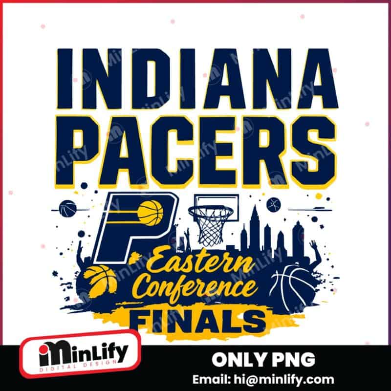 Indiana Pacers Eastern Conference Finals Basketball Clipart PNG