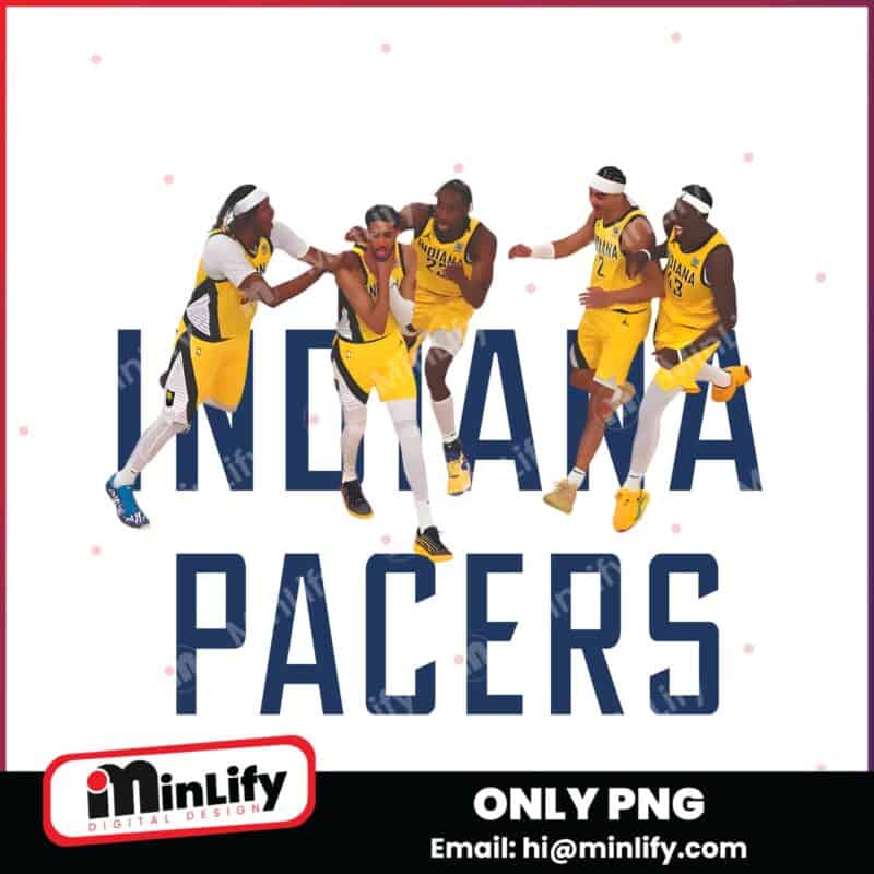 Indiana Pacers Nba Playoffs Tyrese Haliburton Team Celebration PNG