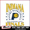 Indiana Pacers Retro 2025 Eastern Conference Finals Matchup SVG
