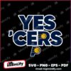 Indiana Pacers Yes Cers SVG