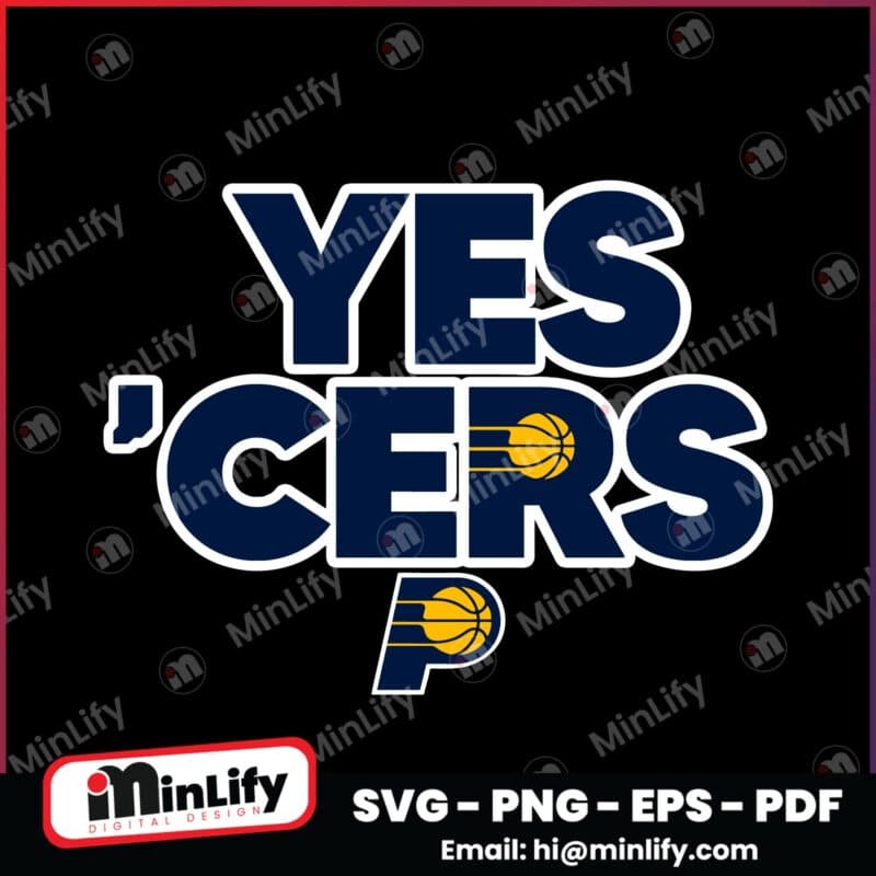 Indiana Pacers Yes Cers SVG