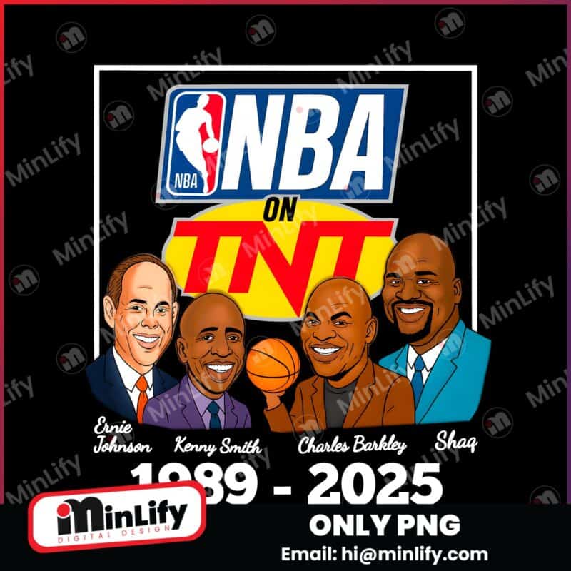 Inside The Nba Tnt Farewell 1989 2025 Ernie Kenny Charles Shaq Cartoon PNG