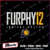 Johnny Furphy 12 Indiana Pacers Basketball Elite SVG
