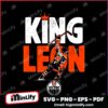 Leon Draisaitl Edmonton Oilers King Leon SVG