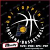 Obi Toppin Indiana Pacers Basketball Player Ball SVG