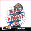Oklahoma City Thunder 2025 Nba Finals Clutch Trophy PNG
