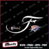 Oklahoma City Thunder 2025 Nba Finals SVG