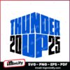Oklahoma City Thunder Up Playoffs 2025 Game 7 SVG